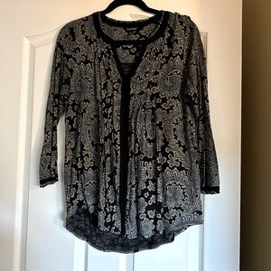 Lucky Brand Paisley Top